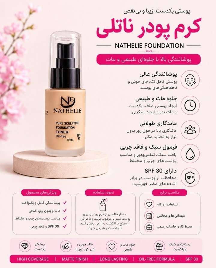 کرم پودر ناتلی